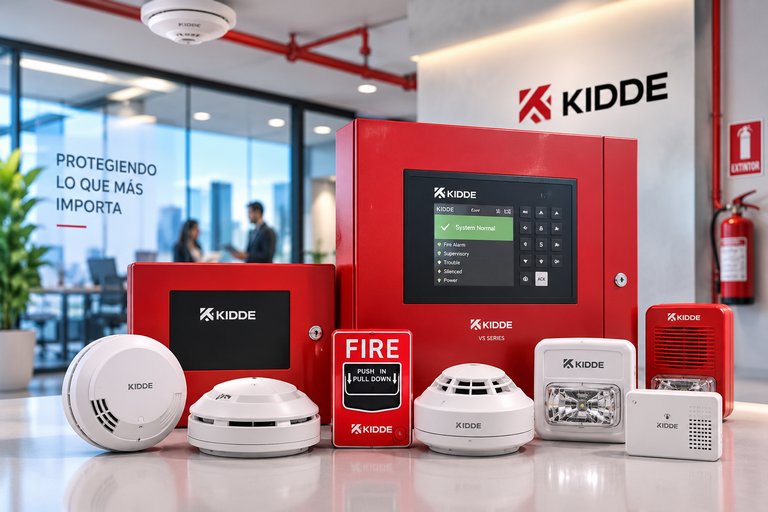 Sistema de detección y alarma de incendios